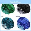 Satin Bonnet For Women Large Satin Sleep Cap With Double Layers For Cold Seasons