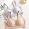 Traceless underwear Women's small breasts gather and show large comfort Soft support Anti-sagging adjustment type pull-up bra cover