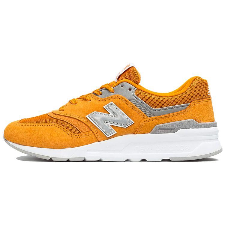 New Balance Nb 997 Classic Low Top Marathon Running Shoes Unisex sneaker Yellow Orange CM997HCF