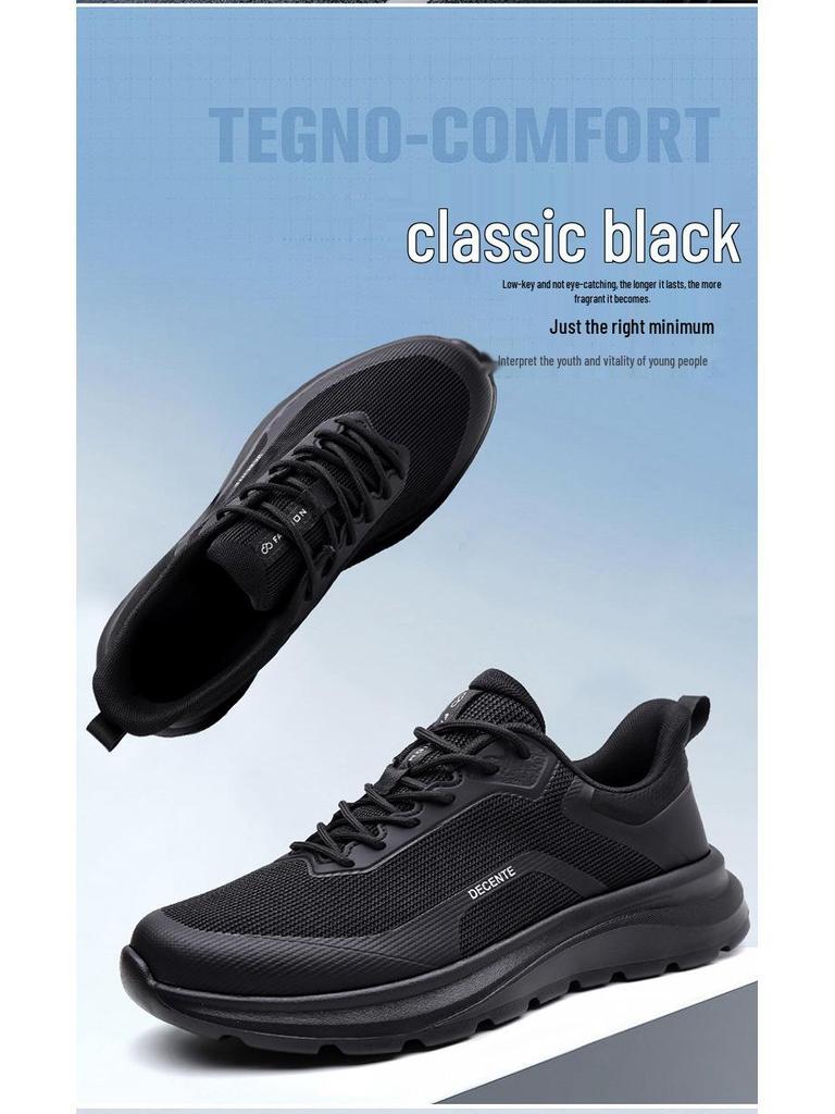 Męskie jesienne buty trekkingowe i górskie z niską cholewką z siateczki - Oddychające, antypoślizgowe, codzienne sneakersy do chodzenia
