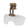 Tactical FAST Helmet Half Mask Flip Goggle Hunting Airsoft Paintball Protective Masks Helmet Gear Accessories