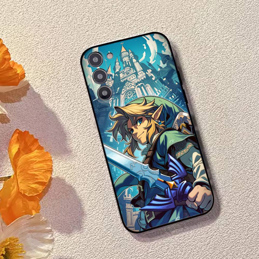 Game Z-Zelda L-Link Phone Case For Samsung Galaxy A73,A72,A71,A70,A53,A52,A51,Soft Silicone Black Cover