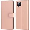 Coque - Samsung - A12 - Rose - Rangement Carte - Protection 360°