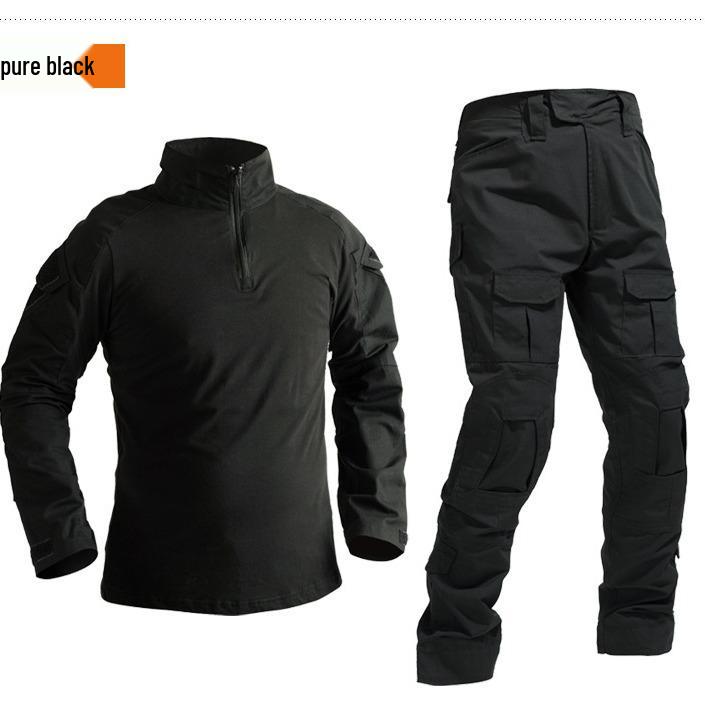 Tactical Frog Python Pattern CP Camouflage Outdoor Suit - Slim Fit, Wear-Resistant Training Set