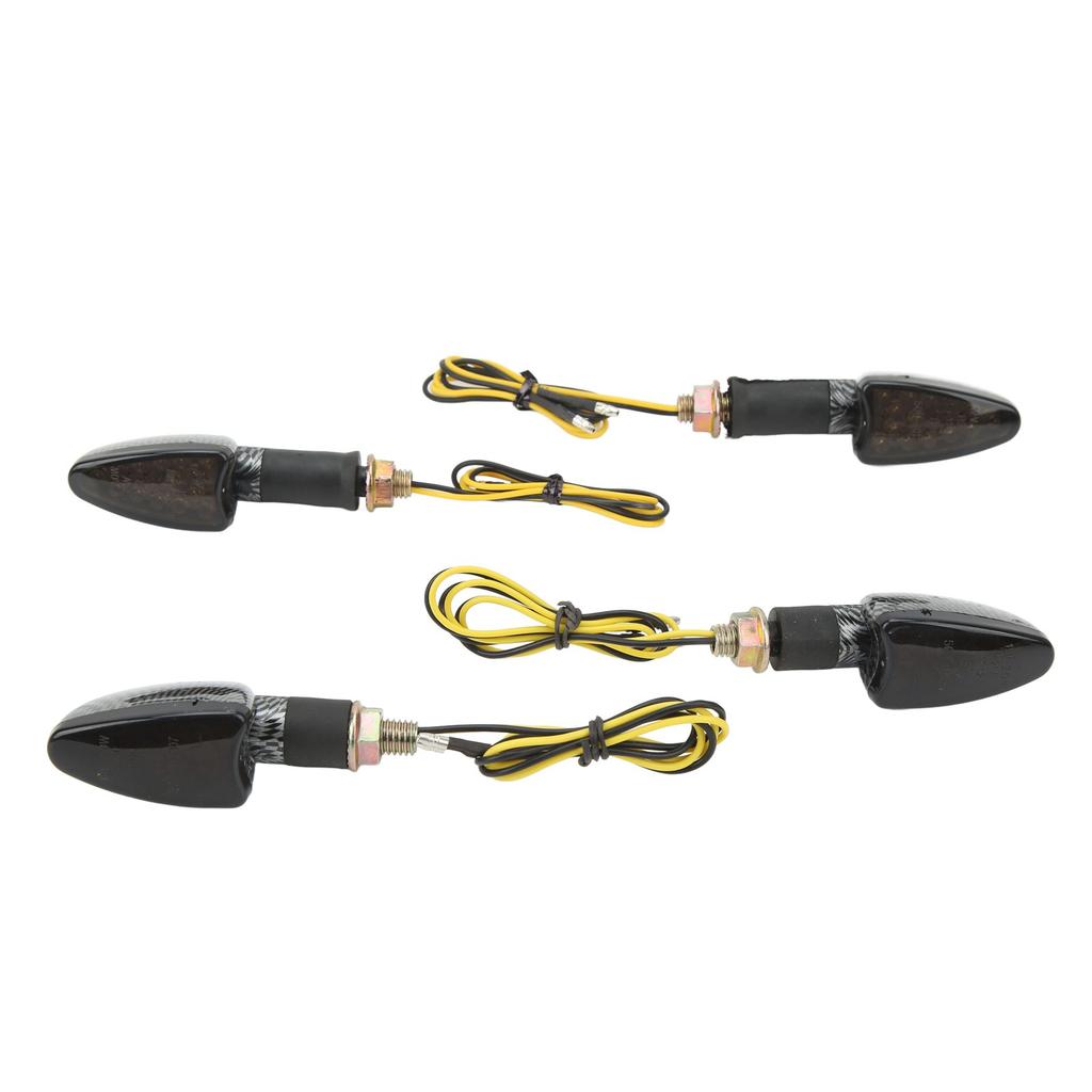 4PCS Motorcycle Turn Signal Light Front and Rear Waterproof Bright Light   Replacemen for