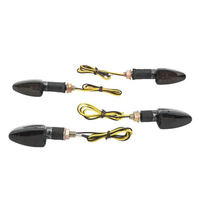 4PCS Motorcycle Turn Signal Light Front and Rear Waterproof Bright Light Universal Replacemen for Suzuki Type2