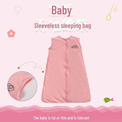 Infant Cotton Sleeveless Sleeping Bag - Anti-Kick Design