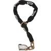 Chain Lock - ABUS - 8008/12KS120 Black Loop - 12 Mm Chain - 16 Mm Bolt - 100 dB Alarm - Xplus Cylinder - 2 Keys