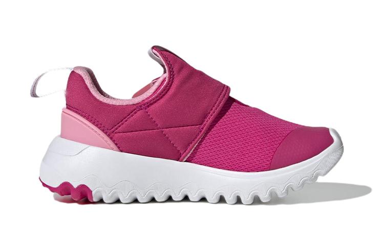 adidas Suru365 Slip On Comfortable Low Top Kids' Running Shoes Rose Red Children Aged 3 7 Years Old GY6670