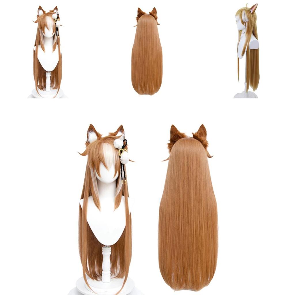 Stunning Genshin Impact Miss Hina Wig For Cosplay And Parties High Quality Synthetic Silk Fiber!