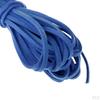 2 Pcs 2mm Flat Leather Beads Thread Suede Cord String for DIY Jewelry Crafts