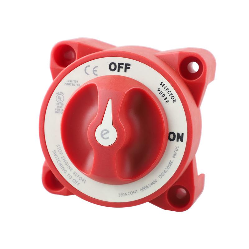 Marine Battery Selector Switch 4 Position Waterproof Heavy Duty for Fishing Boat Power System Upgrade