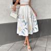 2026 Floral Mid-Length Summer Skirt - Women's Casual Vacation Style