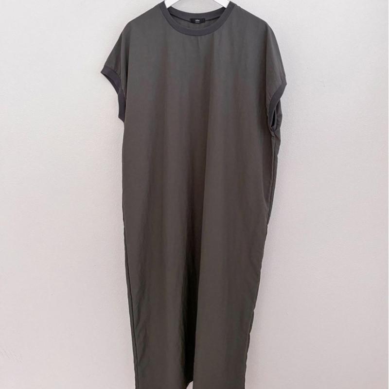 SHop Women S Round Cap Sleeve H Line Outing Look One Mile looSe Fit Long dreSS