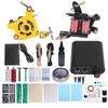 Coil Tattoo Machine Set Foot Pedal Novice Foot Pedal Clip Cord Practice Skin Tattoo Tool Kit