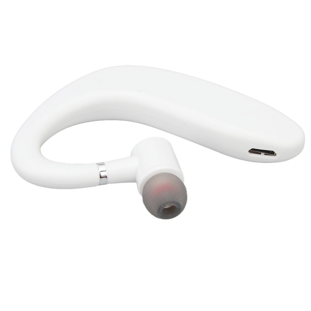 Bluetooth Headset Wireless Single Ear Earpiece Ultra Low Latency Hands Free Earphone with USB