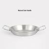 Abay Gold-Plated 304 Stainless Steel Paella Pan