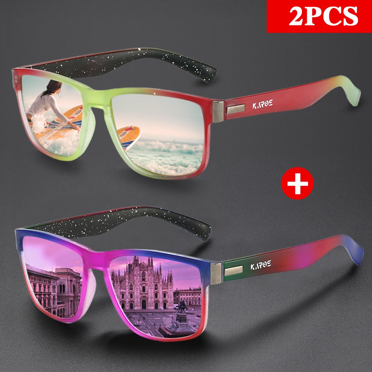 New Uv400 Sunglasses For Men And Women Fishing Glasses Camping Sunglasses Hiking Sunglasses Driving Sunglasses Sports Sunglasses
