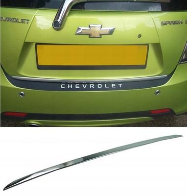 Chevrolet SPARK II M300 09- CHROMOVANÝ PÁSEK na KAPOTĚ