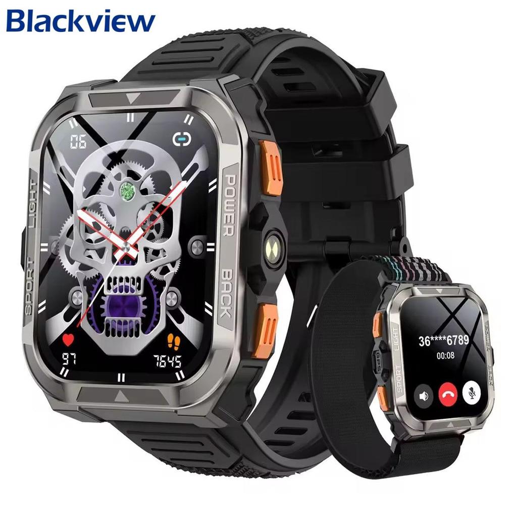Blackview W80 Pro Outdoor Smart Watch, 1.91" Screen, 950mAh Battery, GPS, 100+ Sports Modes