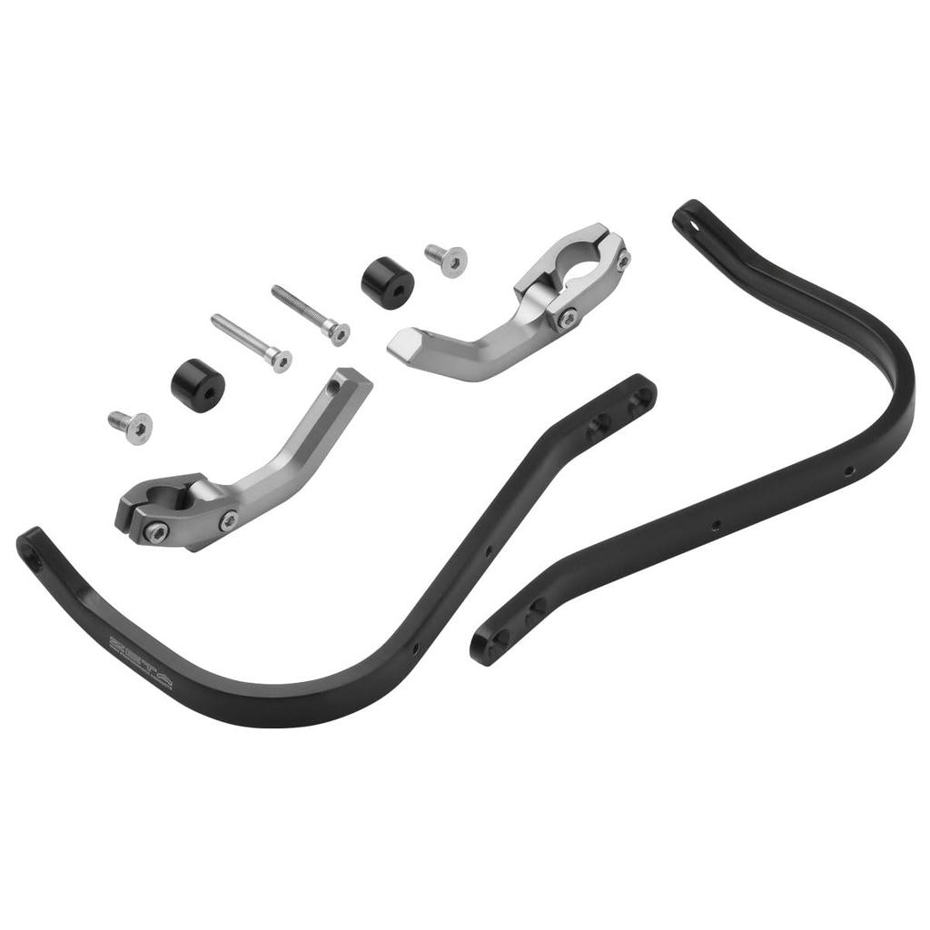 ZETA RACING Adventure Armor Handguards for MONKEY125 aluminum alloy designed specifically for the stock (JB03/JB05) '22-26 - High-rigidity protection,