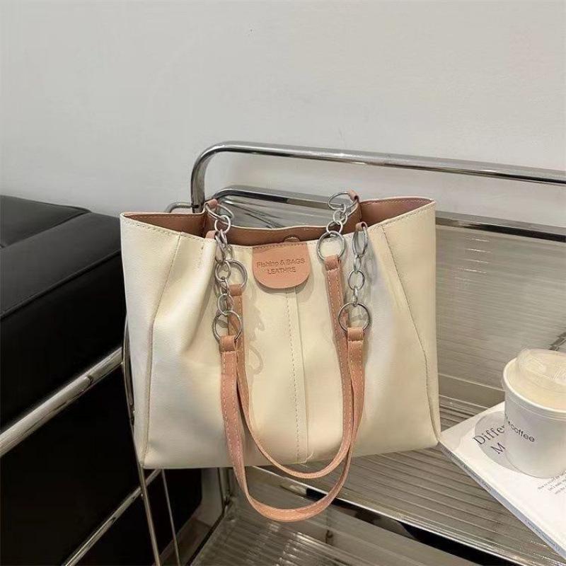 

2025 Women s Textured Tote Bag: High-Capacity, Versatile Shoulder Bag for College and Commuting