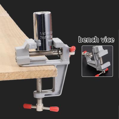 Precisions Controlled Miniature Vise for Engraving Tasks Durability Metal Clamping Device for Workshop Use