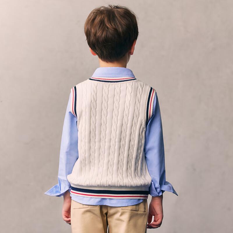 PawinPaw Anti-Static Cartoon Bear Boys' Knitted Vest