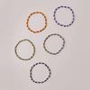 Bonbo Bronze Bead Mix Layered Bracelet 5 Colors