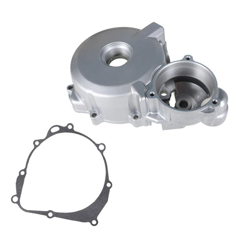 Left Side Engine Stator Cover with Gasket for Suzuki DR-Z400E / DR-Z400S / DR-Z400SM