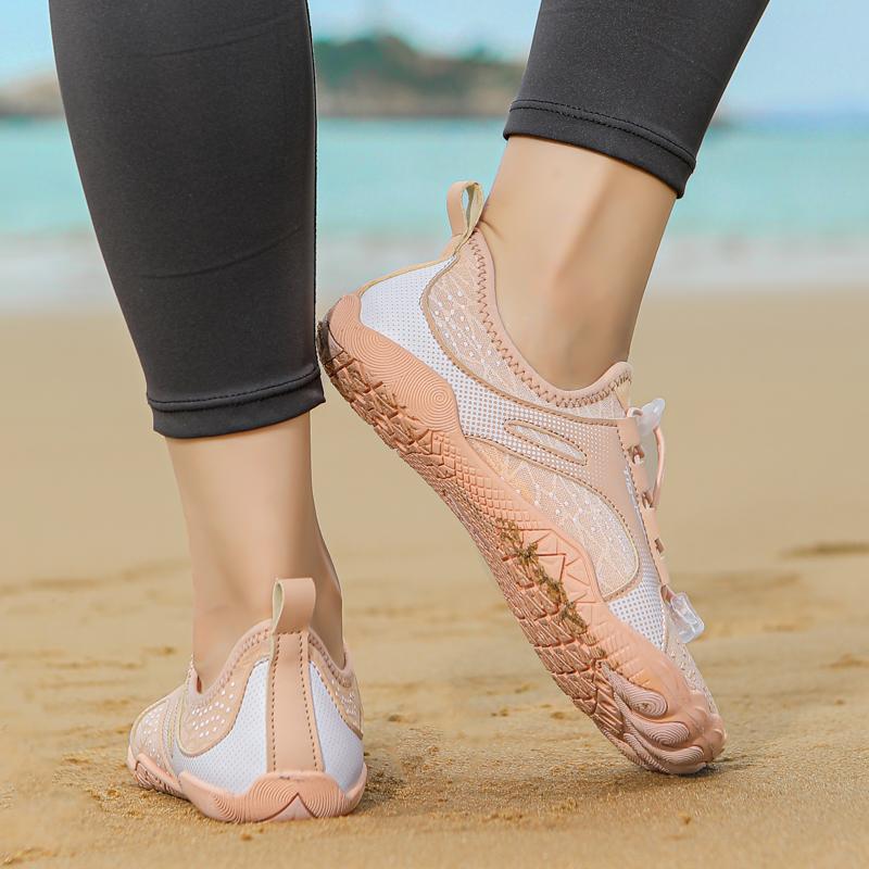 Unisex Beach Wading Sneakers Lightweight Breathable Aqua Shoes Quick Dry Water Sports Shoes for Surfing Fishing Boating