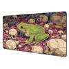 Dead Skull And Lively Frog Mtg Playmat Magic Card Battle Mat NonSlip Durable Commander Playmat Board Game Mat For Tcg