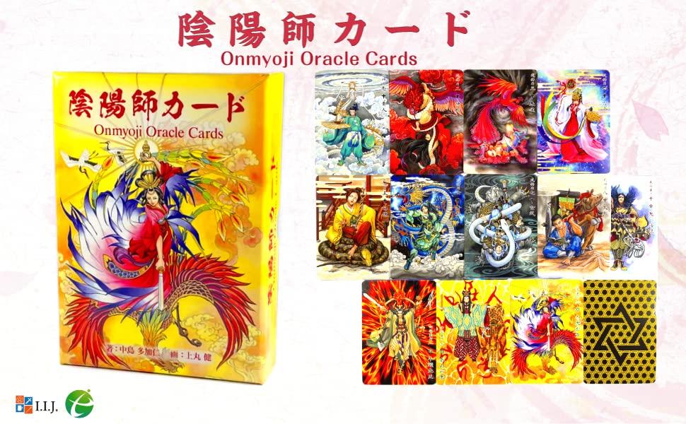 Onmyoji Oracle Japanese Fortune with Japanese Authentic I.I.J Cards, Affirmations, Telling, Instructions,