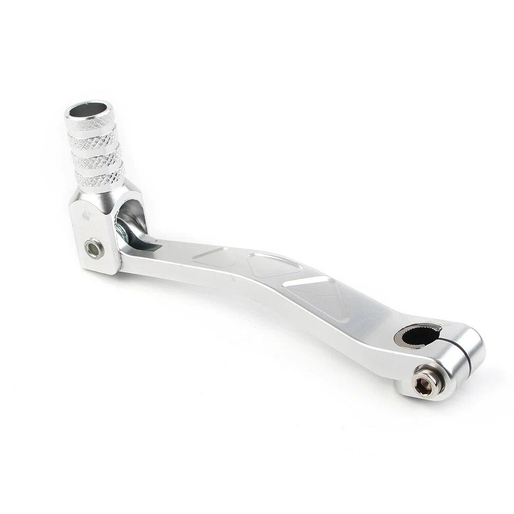 10 mm Folding Shifter Shift Lever Universal For Honda XR CRF 50 70 100 125 Dirt Bike Red Aluminum Alloy