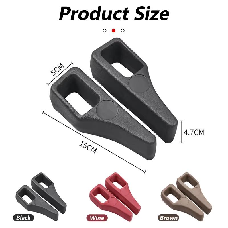 Car Seat Belt Buckle Gap Filler Protective Cover Set Car Accessories Vehicle Interior Protector Seat Belt Base Protective Cover