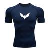 Men's Breathable Compression Fitness T-Shirt, Quick Dry Stre