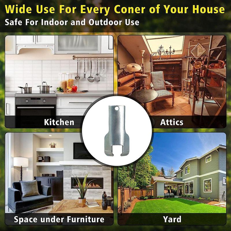 Outdoor Mice Bait Stations Key Bait Boxes Key For Outside Mousetrap Station Accessories Lures Replenishment Gadgets For Home