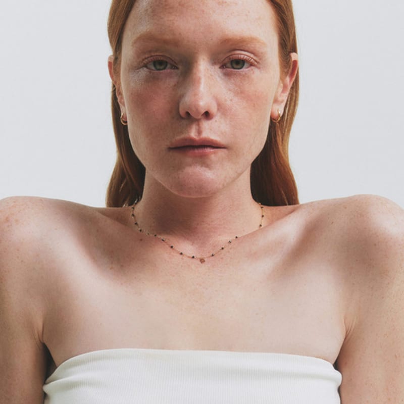 

JOY GRYSON Esotico Black Spinel Necklace JG4SNN23 YELLOW