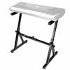 RockJam Z-Style Adjustable Portable Heavy-Duty Music Stand (Fits 54-88 Key Electric Pianos) Electronic Keyboard Stand (RJZZ363)