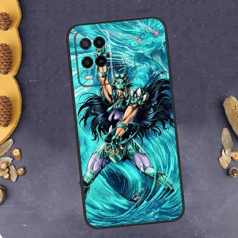 Saint Seiya Shiryu Phone Case For Oppo A78 A38 A58 A74 A15 A80 A60 A40 A94 A54 A98 A18 A16 A76 A96 A17 A77 A57S