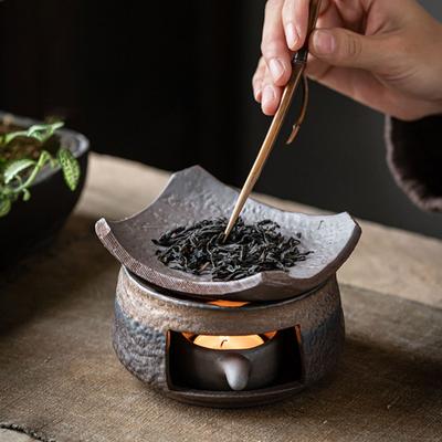 Ceramic Aromatherapy Candle Warmer Incense & Tea Pot Heater Diffuser Zen Atmosphere Decor for Home Meditation