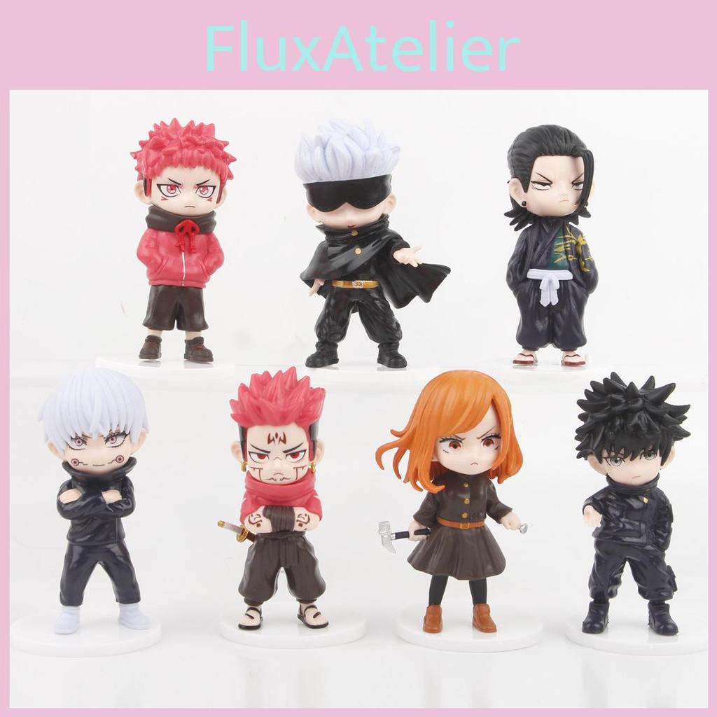 High-quality Jujutsu Kaisen Models Of Sukuna Itadori And Fushiguro With Chic Poses