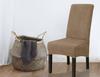 Cover Chair Velvet Dark Beige Camel Size L Large High Backrest 70Cm