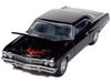 Autoworld 1/64 Chevrolet Impala SS 1965 Dark Blue Diecast Model Car [Parallel Import]