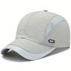 Zomerse Outdoor Zonnehoed voor Mannen, Trendy Baseballpet in Koreaanse Stijl, Schilderspet, Sneldrogende Sportpet, Zonnehoed
