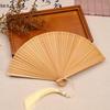 Bamboo Chinese Folding Fan: Portable, Small, Ancient-Style for Summer, Hanfu, Cheongsam, and Children's Dance
