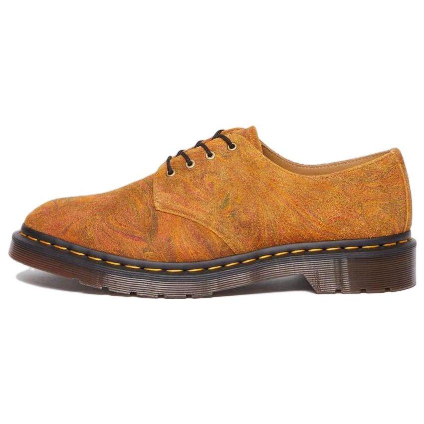 Dr. Martens Smiths Comfortable Versatile Simple Lace-Up Low-Top Casual Shoes Unisex casual shoes Light-Brown 30630295