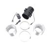 Inline Duct Fan Ventilation Exhaust Fan Filter Duct Speed Regulating Extractor Blower Exhaust Fan For Household Outdoor