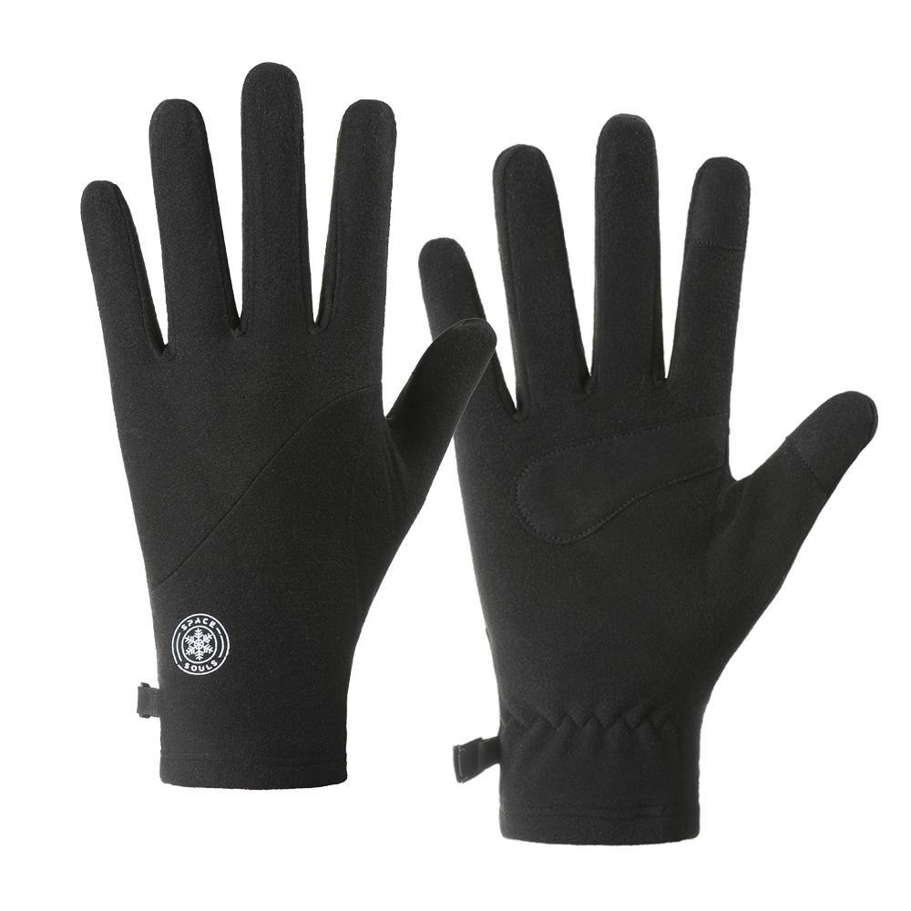Winter Warm Ski Glove Lining Soft Touch Screen Gloves Unisex Outdoor Cycling Running Gloves Lady Cold-proof Gloves winter gloves