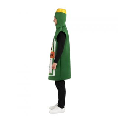 Halloween onesie cos kostume, komposit svamp ølkostume, voksen cosplay kostume